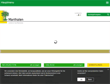 Tablet Screenshot of marthalen.ch